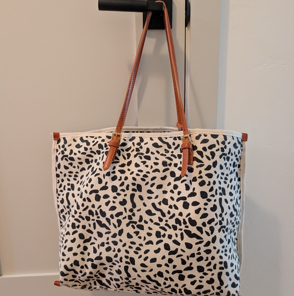 Leopard Print Shoulder Purse / Bag
